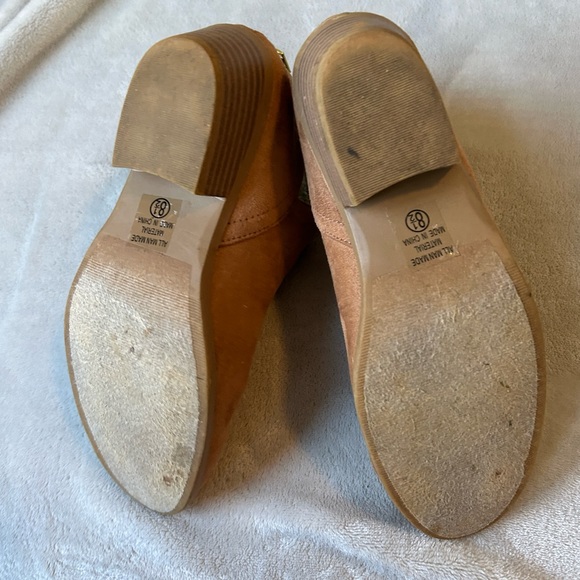 Light Brown Booties - Picture 2 of 6